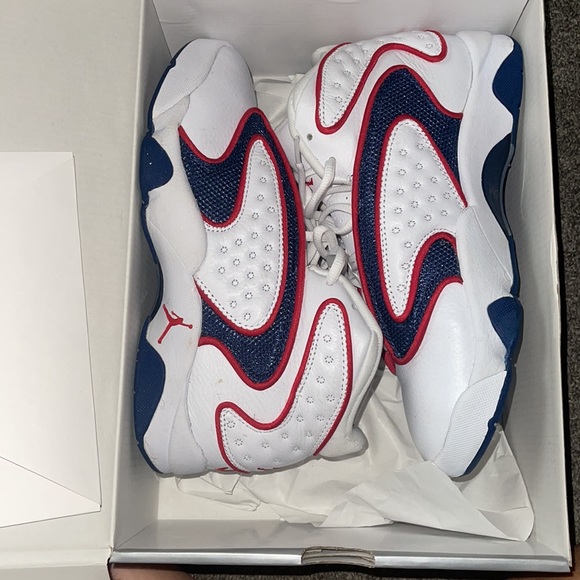 (Women) Air Jordan OG White/University Red